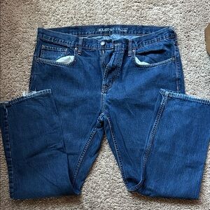 Polo by Ralph Lauren Men's Dark Blue Relaxed Jeans